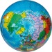 Balle anti-stress globe terrestre, globe terrestre publicitaire