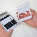 Petite plaque amovible sans trous cadeau d’entreprise