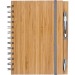 Carnet A5 avec couverture bambou cadeau d’entreprise