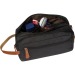 Trousse de toilette en polyester, trousse de toilette publicitaire