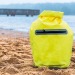 Sac imperméable avec bande réfléchissante, sac étanche publicitaire
