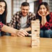 Tour Infernale en bois, casse-tête chinois et jeu de patience publicitaire