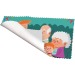 Chiffon de nettoyage pour lunettes, Chiffonnette microfibre publicitaire