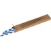 Lot de 10 pailles en papier, paille publicitaire