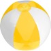 Ballon de plage bicolore coloré/transparent, Ballon de plage publicitaire