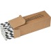 Lot de 100 pailles en papier, paille publicitaire