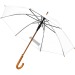 Parapluie automatique avec manche courbée, parapluie automatique publicitaire