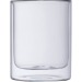 Tasse en verre à double paroi 330ml, verre à double paroi publicitaire