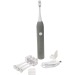 Brosse à dents électrique, 4 brosses de rechange incluses, brosse à dents et dentifrice publicitaire