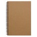 Cahier A5 papier de roche, carnet à spirales publicitaire