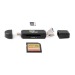 Lecteur de carte usb, lecteur de cartes SD (photo) publicitaire