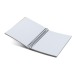 Cahier à spirale en papier ensemencé cadeau d’entreprise