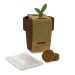 Tasse à café hot-but-cool avec graines de basilique cadeau d’entreprise