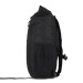 rPET 600D Rolltop sac à dos vélo 20L, sac à dos roll-top publicitaire