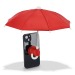 Parapluie pour téléphone avec support à ventouse, accessoire de téléphone portable et smartphone publicitaire