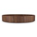 Plateau rond Ø 35 cm, plateau en bois publicitaire