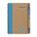 RecycleNote-L bloc-notes, carnet à spirales publicitaire