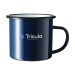 Mug émaillé rétro en métal 350ml cadeau d’entreprise
