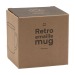 Mug émaillé rétro en métal 350ml, Tasse et mug émaillé publicitaire