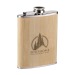 Hipflask Bamboo 200 ml gourde cadeau d’entreprise