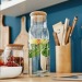 Algarve carafe 1L avec un bouchon en liège, carafe publicitaire