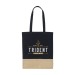 Combi organic shopper 160g/m² sac shopping, Sac en toile de jute publicitaire