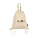 Recycled cotton PromoBag Plus 180g/m² sac à dos cadeau d’entreprise