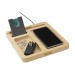 Miniature du produit Walter Bamboo Single Dock 15W organisateur personnalisable et chargeur 3