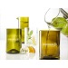 Verre à base de bouteilles de vin recyclées, verre publicitaire