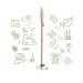 CleanWalk Walkingstick bâton de marche cadeau d’entreprise