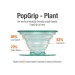 PopSockets® Plant support pour téléphone, Sachet de graine publicitaire