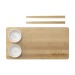 Temaki Bamboo Sushi Tray ensemble cadeau cadeau d’entreprise