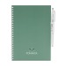 MOYU Carnet de note A5 18 pages effaçables, Carnet effaçable publicitaire