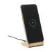 Baloo FSC-100% Wireless Charger Stand 15W, Porte-téléphone portable et support, socle, base pour smartphone publicitaire