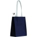 Petit sac shopping à soufflet 28x35cm PP, sac salon publicitaire