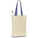 Sac pliable en coton bicolore, Tote bag publicitaire