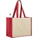 Sac shopping en coton et jute sunset cadeau d’entreprise