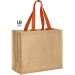 Sac shopping jute avec anses de couleur paros cadeau d’entreprise
