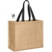 Sac shopping jute avec anses de couleur paros cadeau d’entreprise
