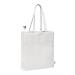 Tote bag 220g/m² coton bio avec soufflets, Tote bag publicitaire