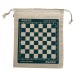 Pochon 3 jeux en 1 : petits chevaux / dames / échecs - France cadeau d’entreprise