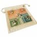 Pochon 3 jeux en 1 : petits chevaux / dames / échecs - France cadeau d’entreprise