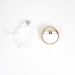 Ecouteurs Bluetooth LOOP Bambou Blanc, écouteur bluetooth sans fil publicitaire