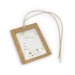 Porte-badge avec badge papier à graines cadeau d’entreprise