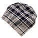 Foulard carré bleu Hierbas importation cadeau d’entreprise