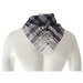 Foulard carré bleu Hierbas importation, Foulard publicitaire