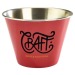 Ramequin métal 12oz en couleur, ramequin publicitaire