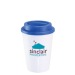 Tasse à café à emporter en plastique à double paroi 340ml/12oz **, Mug et tasse en plastique publicitaire