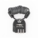 Cadenas à chiffres avec câble, cadenas publicitaire