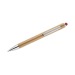 Stylet en bambou, Stylo en bois ou bambou publicitaire